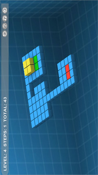 滚动的方块3D － 逻辑技巧挑战游戏截图1