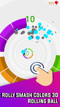 Rolly Smash Colors 3D游戏截图2