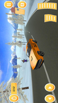 雪 出租车 驾驶游戏截图1
