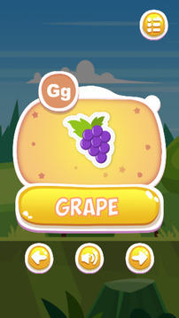 ABC Fruit Names Learning游戏截图1