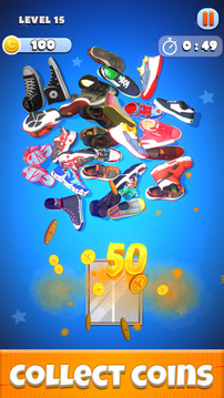 Sneaker Sort Puzzle Game游戏截图3