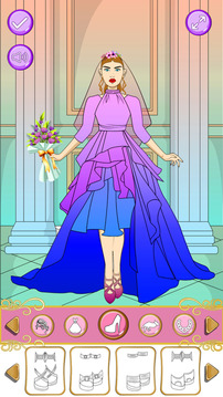 闪光连衣裙绘画游戏截图5