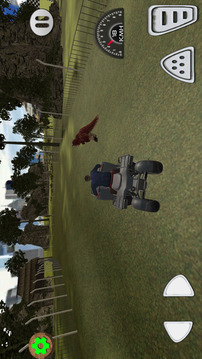 ATV Quad Bike Dino Park Race游戏截图4
