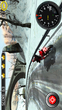 极速摩托冬季高速公路拉力赛游戏截图2