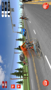 Bicycle City Rider Endless Highway Racer游戏截图3