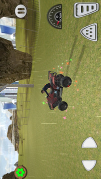 ATV Quad Bike Dino Park Race游戏截图2