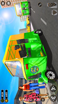 Indian Auto Rickshaw Drive 3D游戏截图3