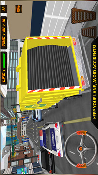 Modern City Garbage Dump Truck Driver 3D Simu游戏截图5
