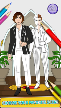 闪光连衣裙绘画游戏截图4