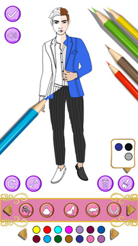 闪光连衣裙绘画游戏截图3
