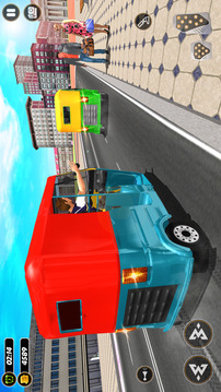 Indian Auto Rickshaw Drive 3D游戏截图1