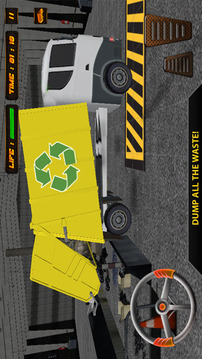 Modern City Garbage Dump Truck Driver 3D Simu游戏截图3