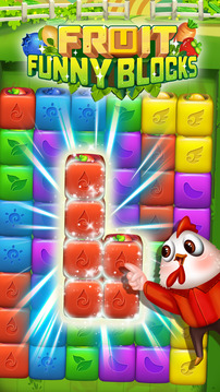 Fruit Funny Blocks farm cubes游戏截图3