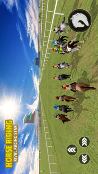 Horse Riding Rival Racing Star游戏截图1