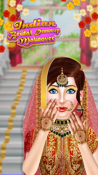 印度新娘装扮改头换面游戏截图1