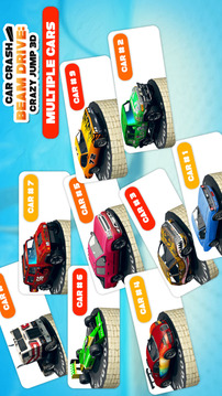 Car Crash Crazy Beam Drive 3D游戏截图1
