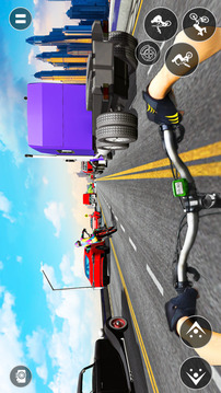 Crazy Traffic Bicycle Rider游戏截图1