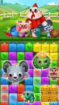 Fruit Funny Blocks farm cubes游戏截图5