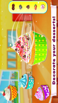 Dessert Food Cooking Mania游戏截图2