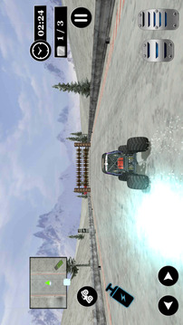 Off Road Snow Stunt Drive游戏截图1