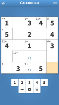 Calcudoku · 数学数独游戏截图4