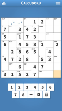 Calcudoku · 数学数独游戏截图5