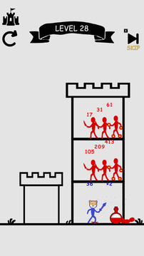 火柴人城堡游戏截图2