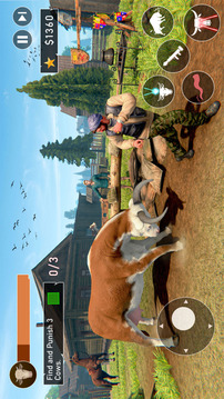 疯狂可怕的牛横冲直撞模拟游戏截图4