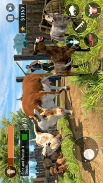 疯狂可怕的牛横冲直撞模拟游戏截图2