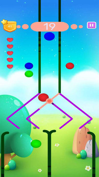 Super Bubbles Ball Taping Game游戏截图3