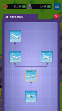 闲置飞机工厂游戏截图2