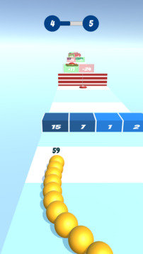 Snake Bricks 3D游戏截图4