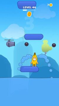 香蕉猫跳跃游戏截图1