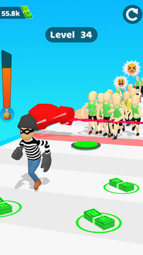 钱乐趣跑步种族3D游戏截图3