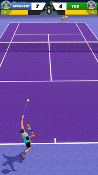 网球 超级明星 3D游戏截图3
