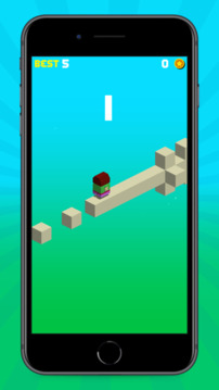 Crossy Cube Bridge Poly 3D游戏截图5