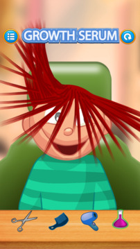儿童红发剪游戏截图1