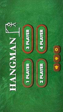 Hangman 1 2 3 4 Player游戏截图2