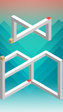三维立体空间错觉路径游戏截图1