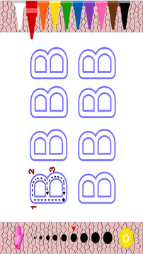 ABC字母书写2游戏截图1