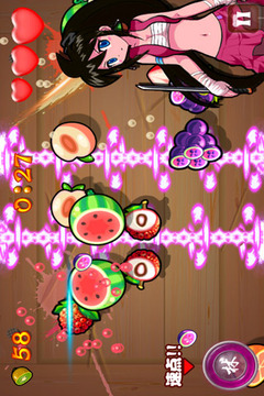 美女切水果2游戏截图2