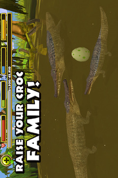 鳄鱼模拟（免费版）游戏截图2