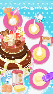 生日蛋糕制作游戏截图2