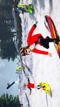 滑雪板滑雪比赛2020游戏截图2