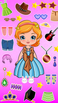 Fashion Famous Doll Dress Up游戏截图1