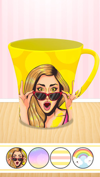 DIY杯子装饰咖啡杯3D游戏截图2