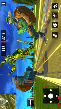 Gorilla vs Kaiju City Rush游戏截图1