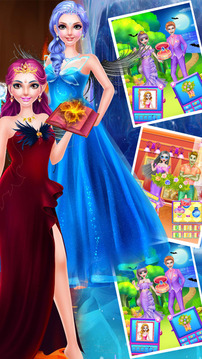 仙女公主装扮化妆游戏截图3