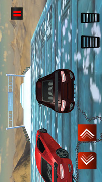 Chained Car Race In Snow游戏截图1