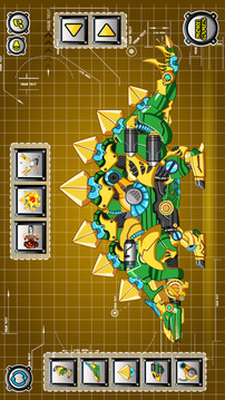 机械剑龙：组装/拼装恐龙玩具游戏截图1